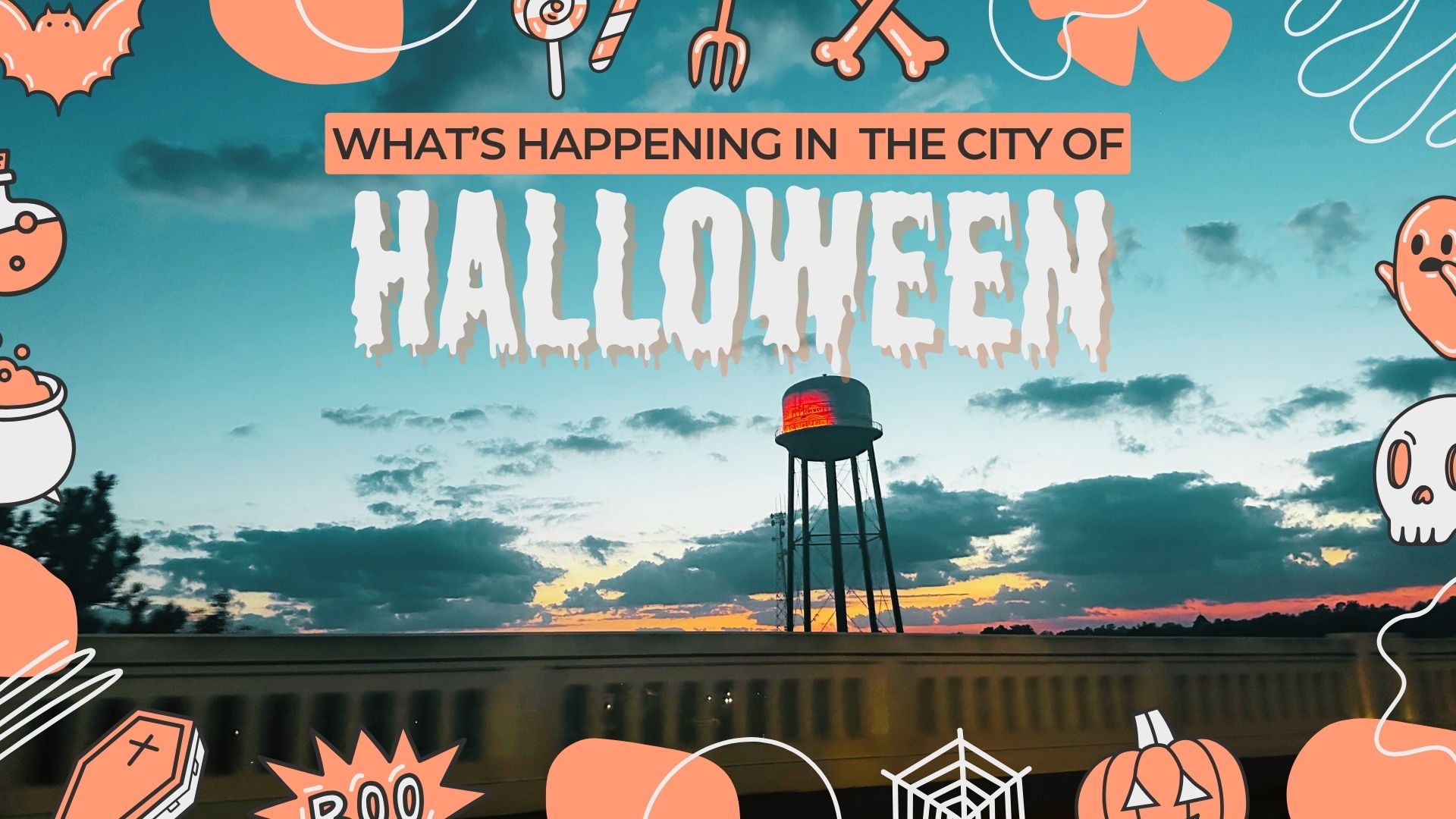 Black Illustrated History and Tradition of Halloween Presentation